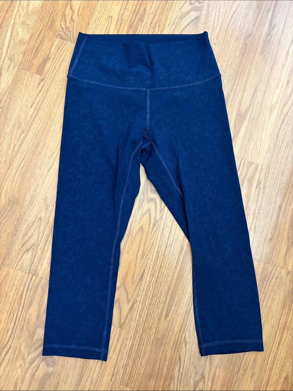 lululemon athletica Navy High-Rise Capri Leggings